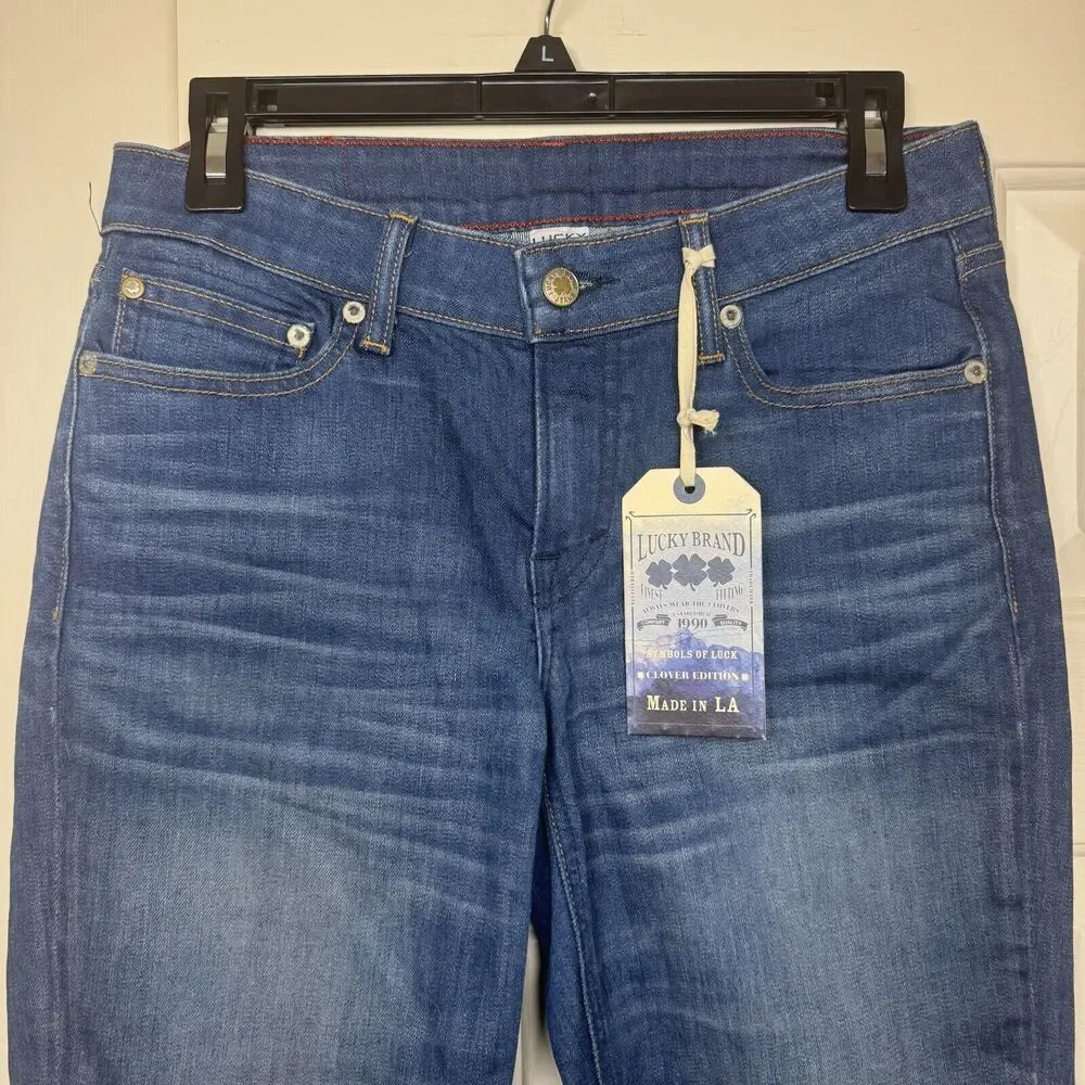 NWT Lucky Brand Jeans Lolita Skinny Women's Size 4/27 Mid-Rise Denim - Picture 3 of 8